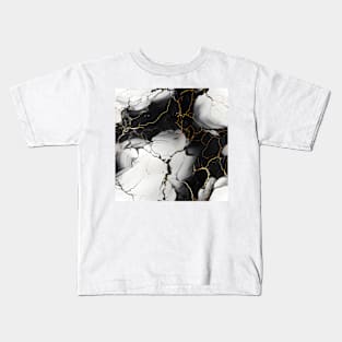 Marble Stone Pattern 3 Kids T-Shirt